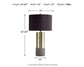 Jacek Metal Table Lamp (2/CN) - Discount Furniture Connection