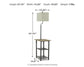Shianne Metal Tray Lamp (1/CN) - Discount Furniture Connection