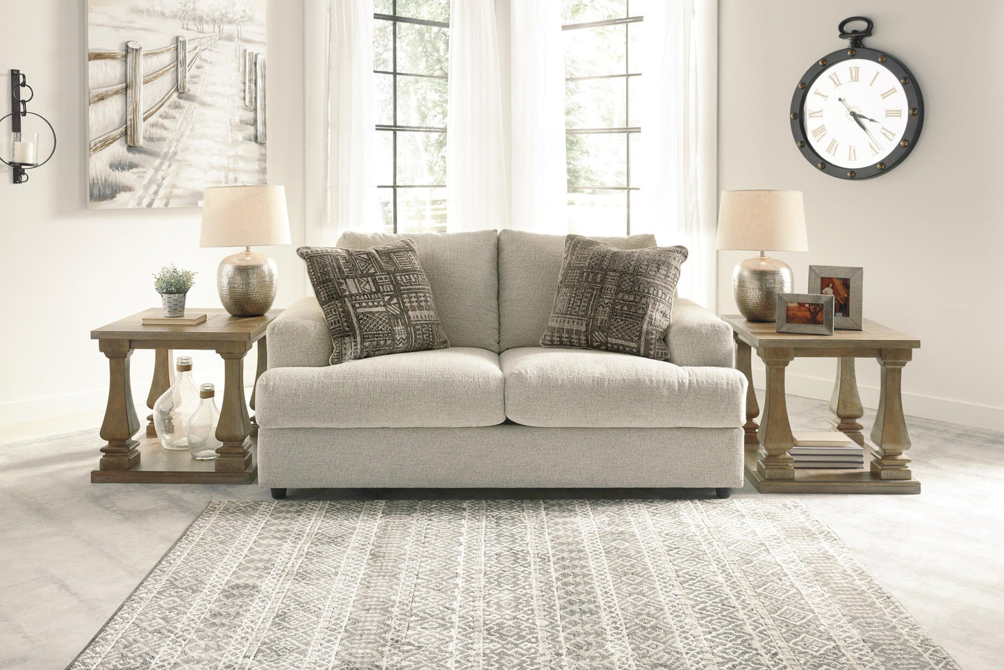Soletren Loveseat - Discount Furniture Connection