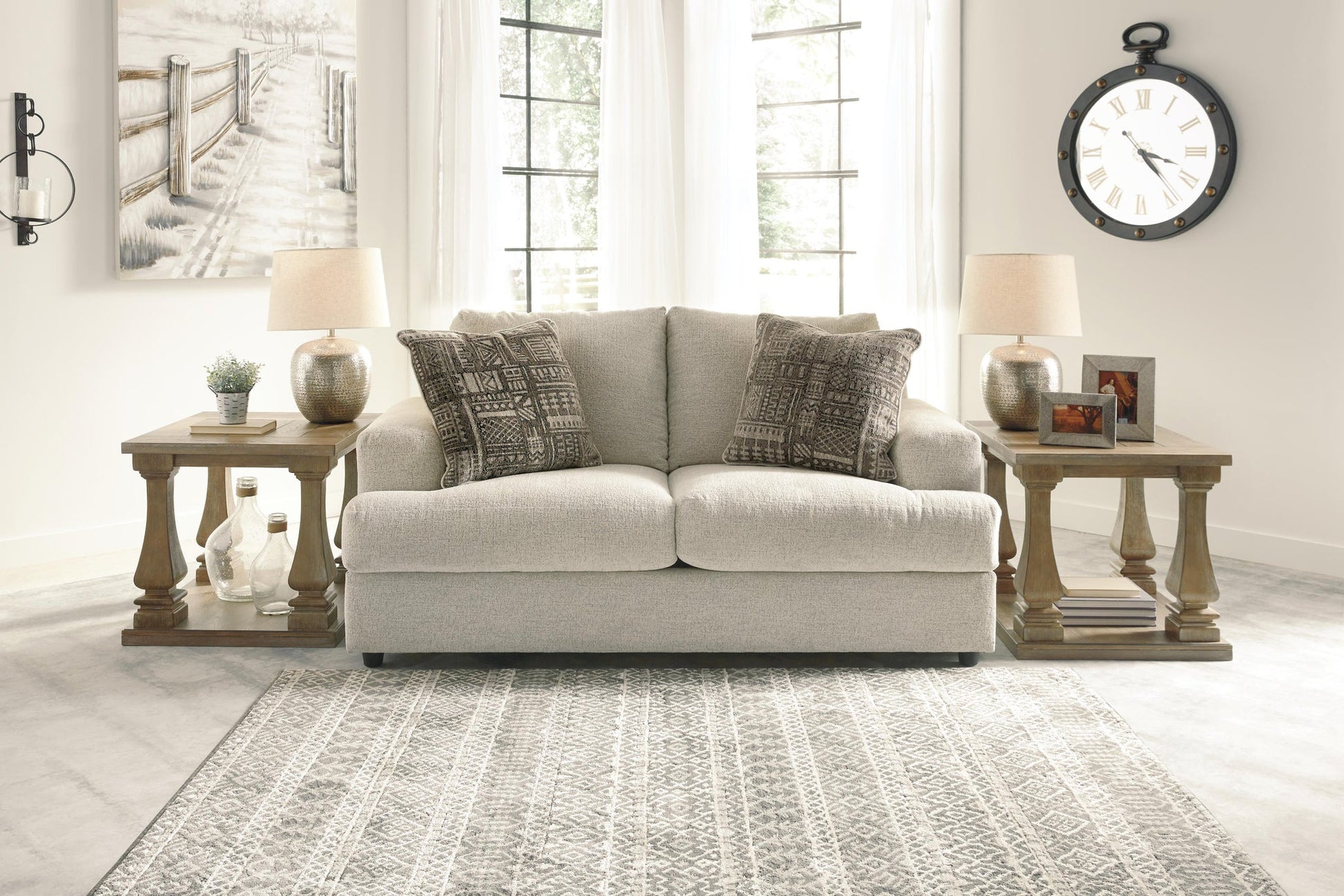 Soletren Loveseat - Discount Furniture Connection