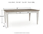 Skempton RECT DRM Table w/Storage - Discount Furniture Connection