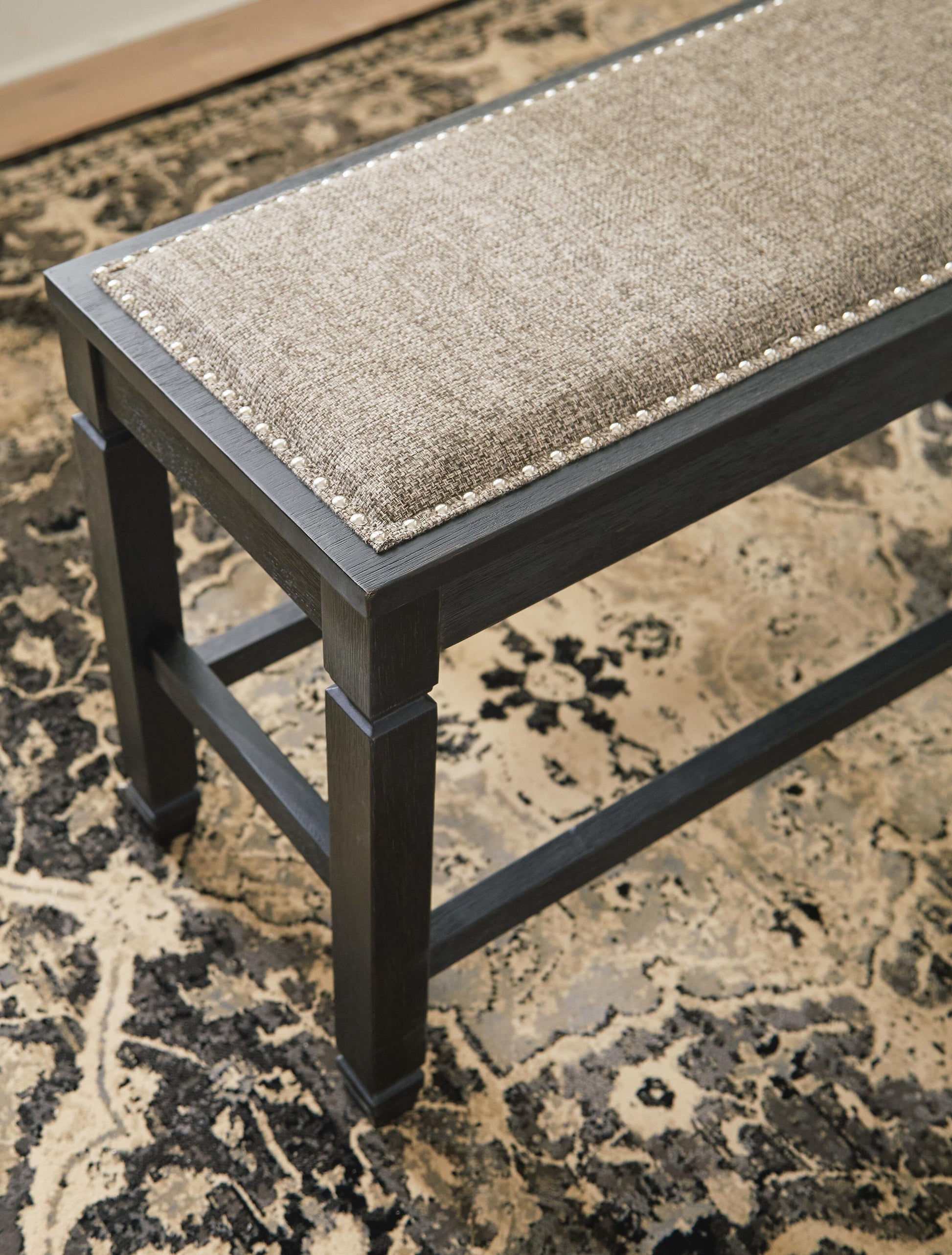 Tyler Creek DBL Counter UPH Bench (1/CN) - Discount Furniture Connection