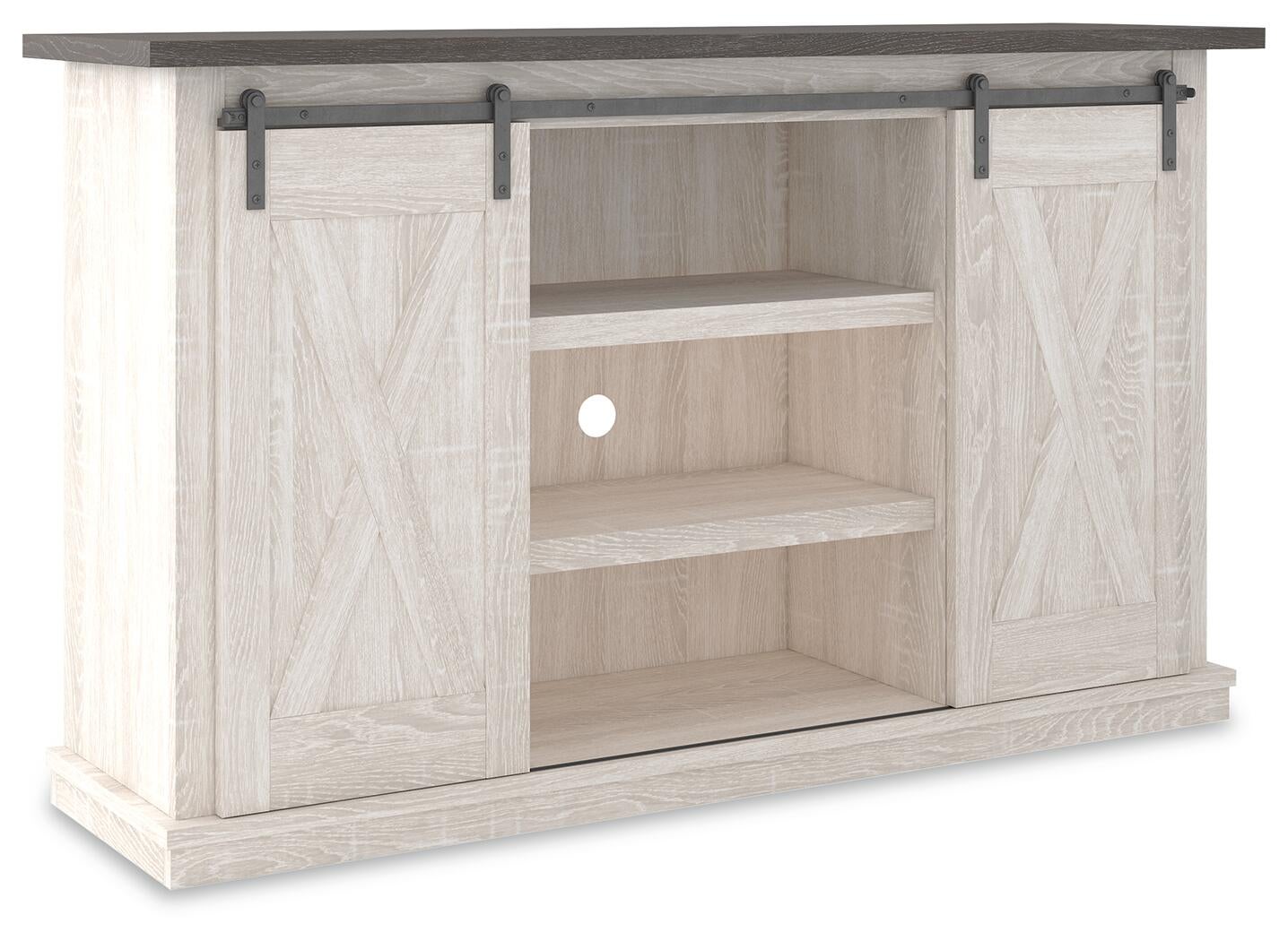 Dorrinson Medium TV Stand - Discount Furniture Connection