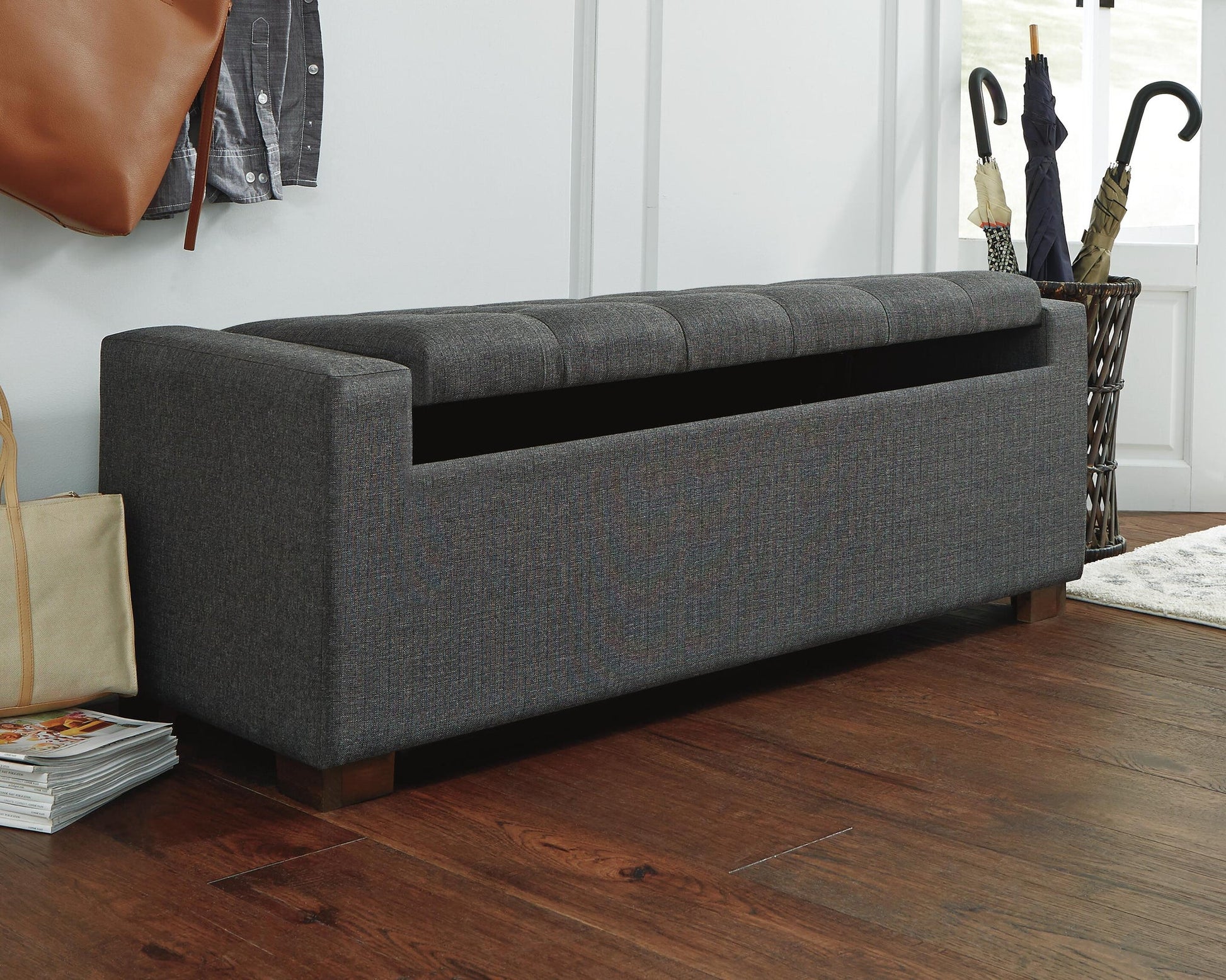 Cortwell Storage Bench - Discount Furniture Connection