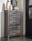 Drystan Five Drawer Chest - Discount Furniture Connection