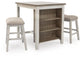 Skempton RECT DRM Counter TBL Set(3/CN) - Discount Furniture Connection