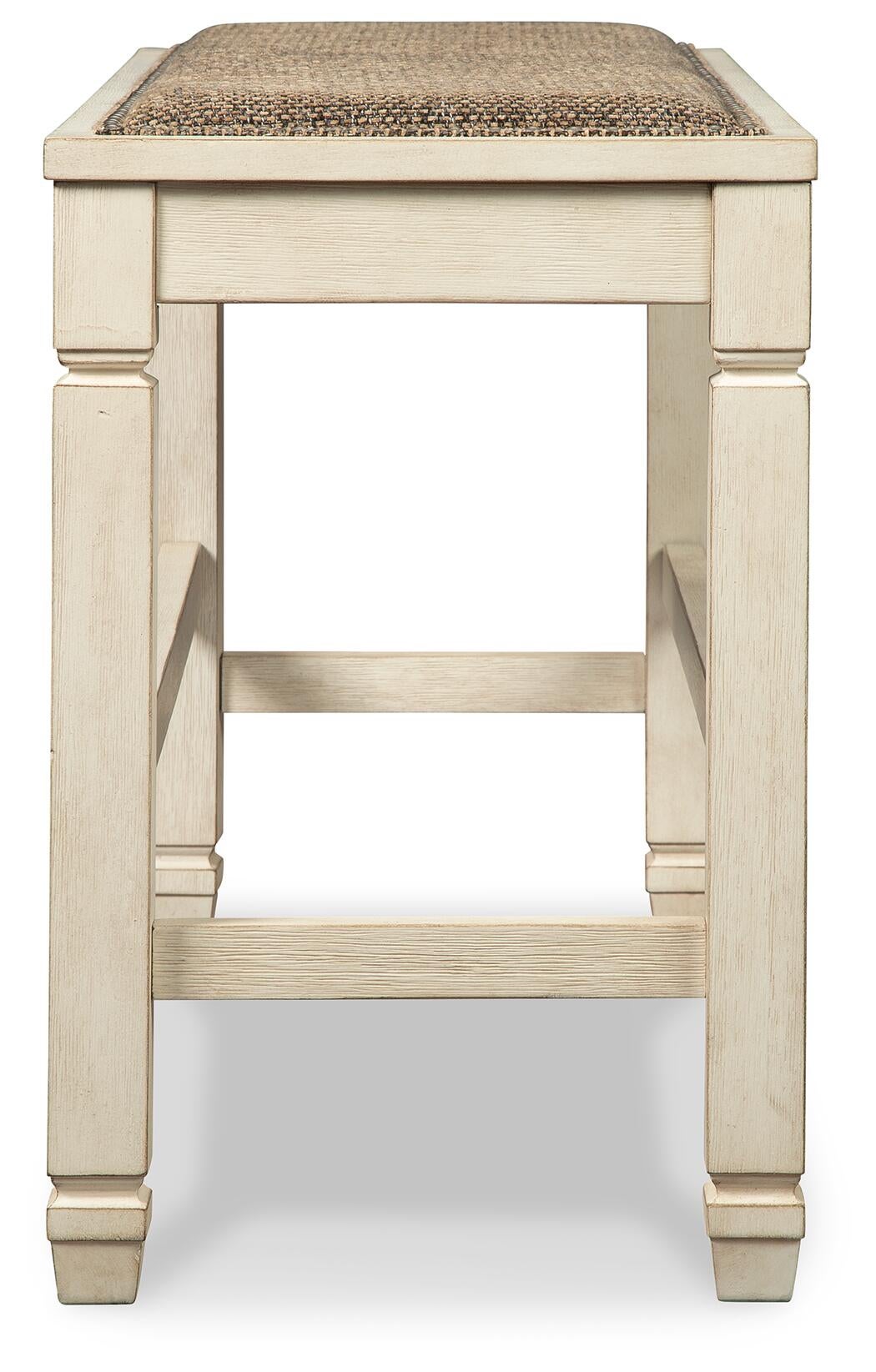 Bolanburg DBL Counter UPH Bench (1/CN) - Discount Furniture Connection
