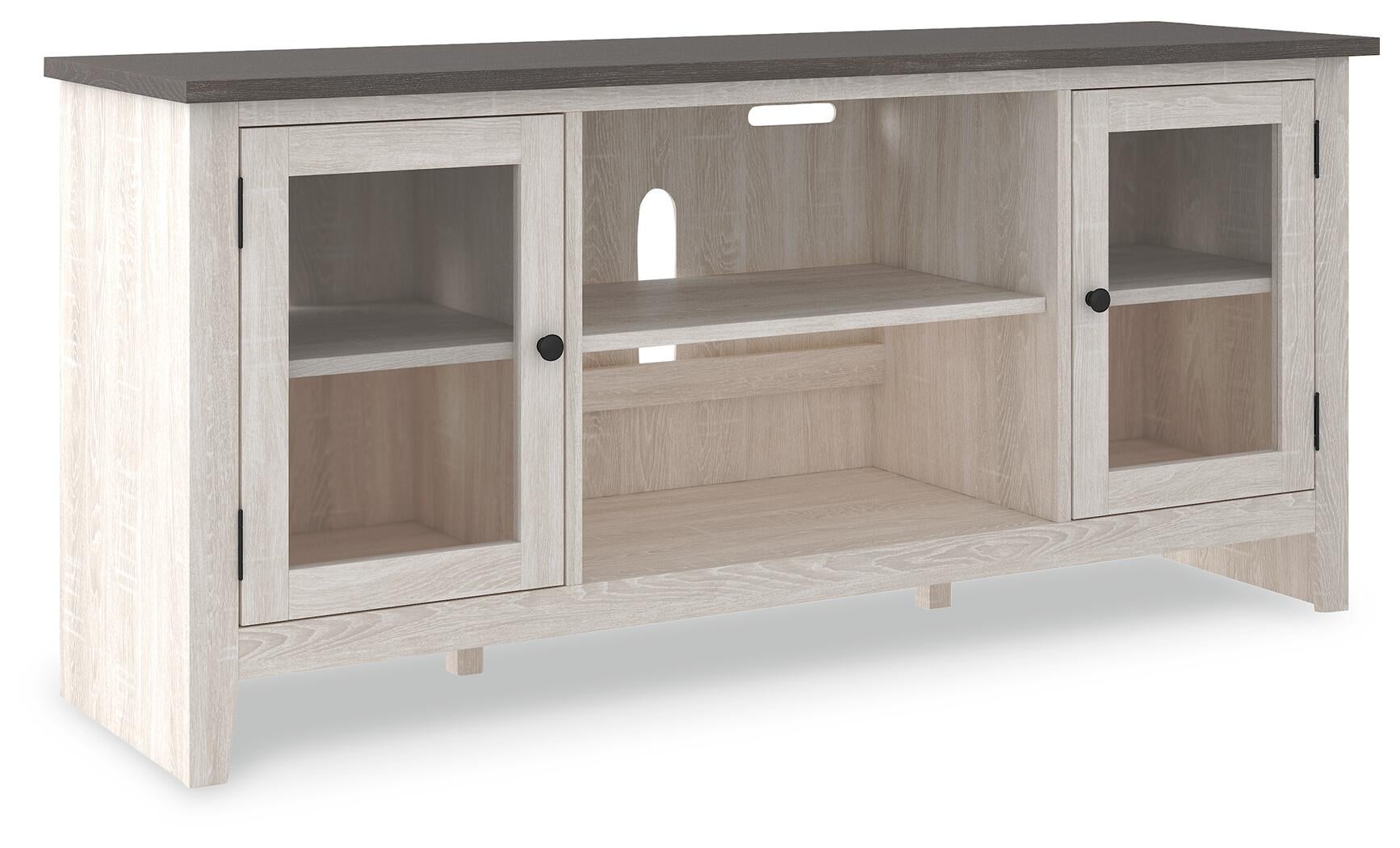 Dorrinson LG TV Stand w/Fireplace Option - Discount Furniture Connection