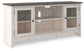 Dorrinson LG TV Stand w/Fireplace Option - Discount Furniture Connection