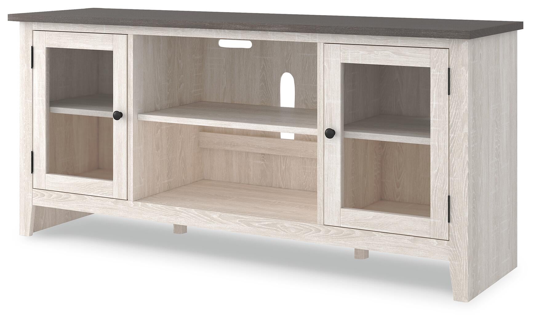 Dorrinson LG TV Stand w/Fireplace Option - Discount Furniture Connection