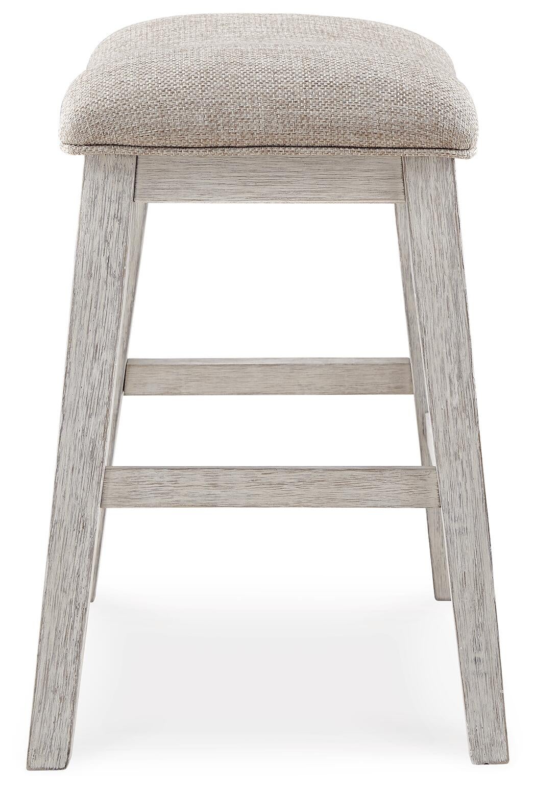 Skempton Upholstered Stool (2/CN) - Discount Furniture Connection