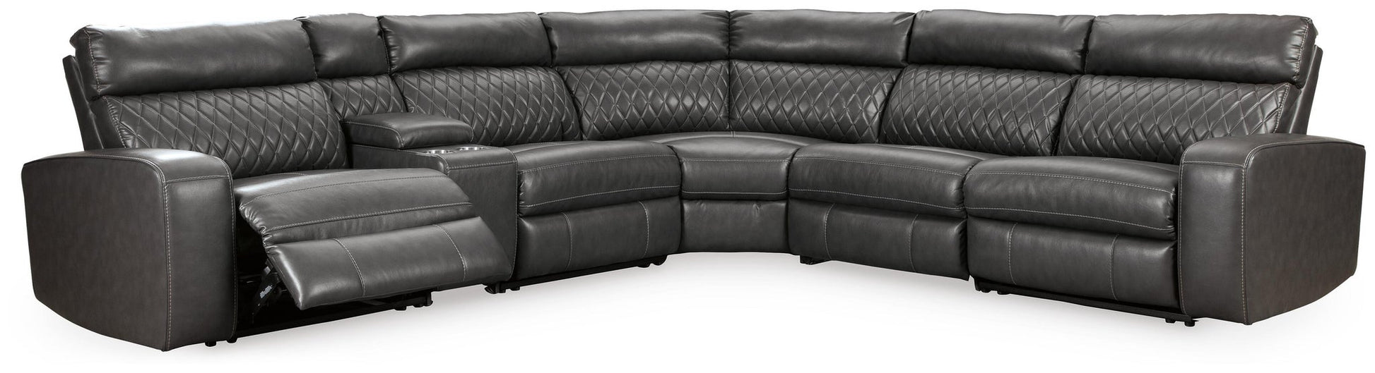 Samperstone 6-Piece Power Reclining Sectional - Discount Furniture Connection