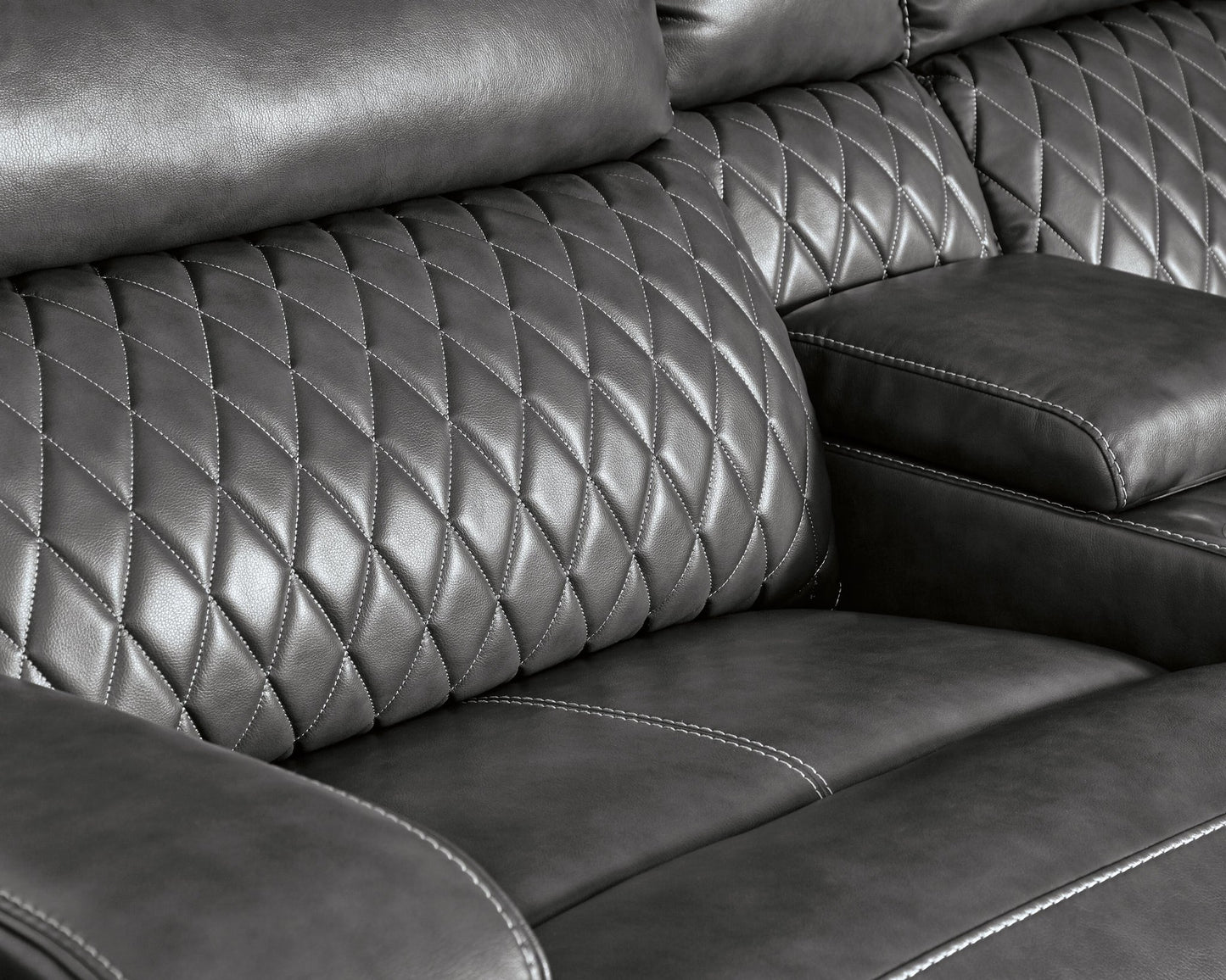 Samperstone 5-Piece Power Reclining Sectional - Discount Furniture Connection