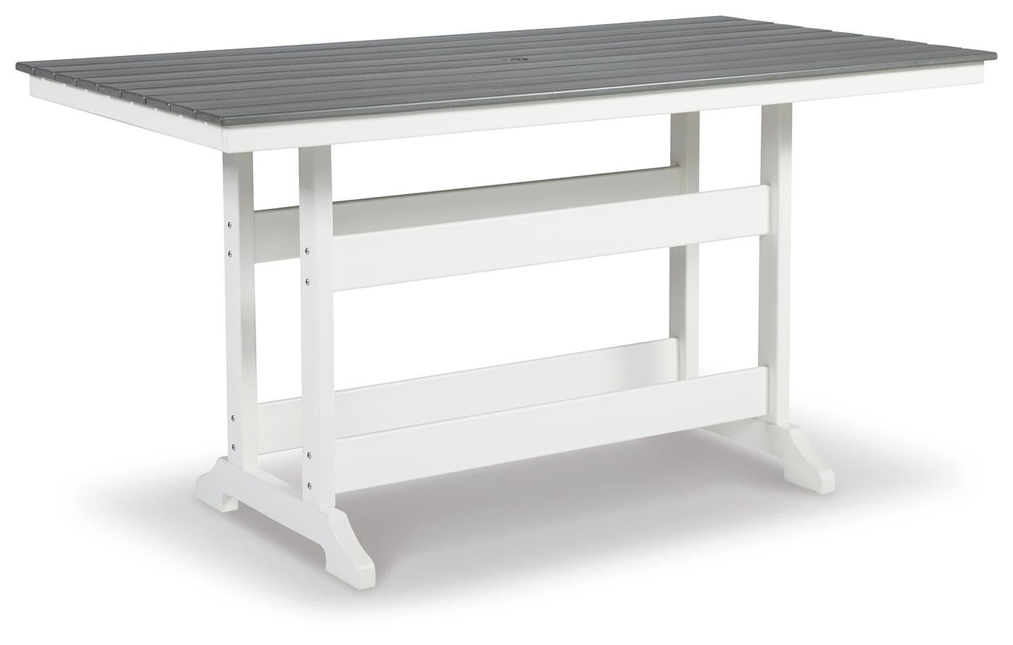 Transville RECT COUNTER TABLE W/UMB OPT - Discount Furniture Connection