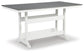 Transville RECT COUNTER TABLE W/UMB OPT - Discount Furniture Connection
