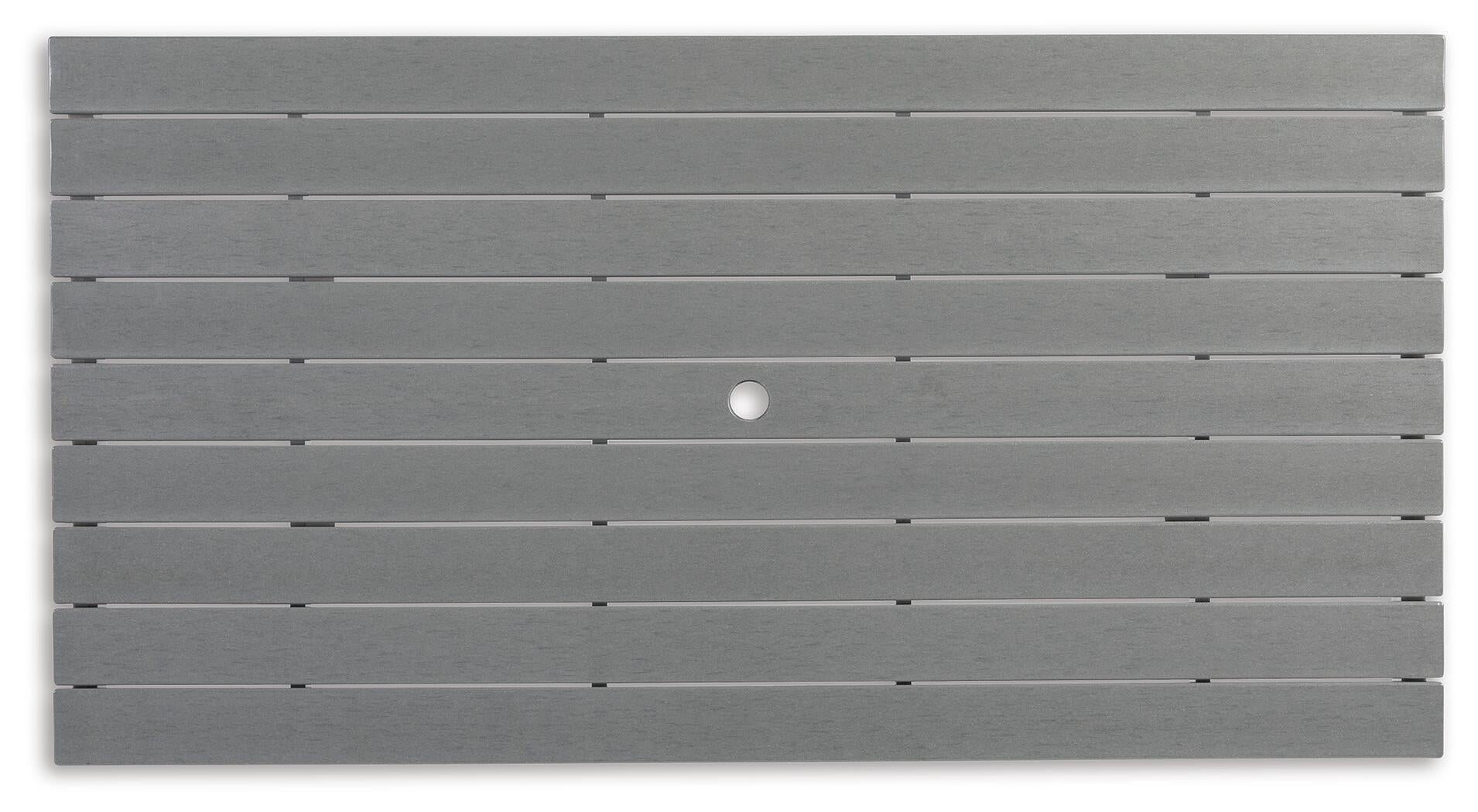 Transville RECT COUNTER TABLE W/UMB OPT - Discount Furniture Connection