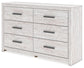 Cayboni Six Drawer Dresser - Discount Furniture Connection