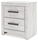 Cayboni Two Drawer Night Stand - Discount Furniture Connection