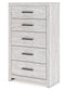 Cayboni Five Drawer Chest - Discount Furniture Connection