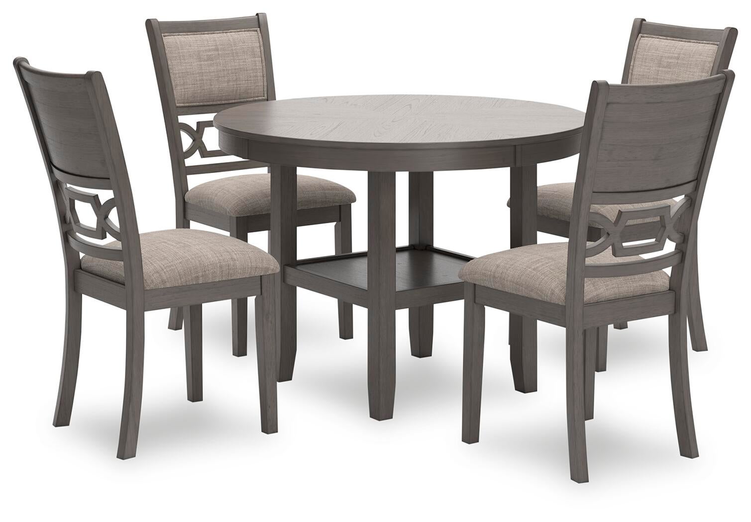 Wrenning Dining Room Table Set (5/CN) - Discount Furniture Connection