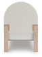 Arloster Twin Upholstered Panel Bed