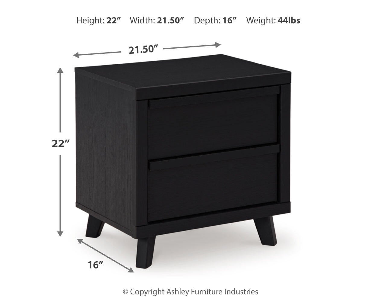 Danziar King Panel Bed, Dresser, Mirror and Nightstand