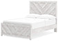 Cayboni Full Panel Bed with Mirrored Dresser - Discount Furniture Connection