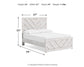 Cayboni Full Panel Bed with Mirrored Dresser - Discount Furniture Connection