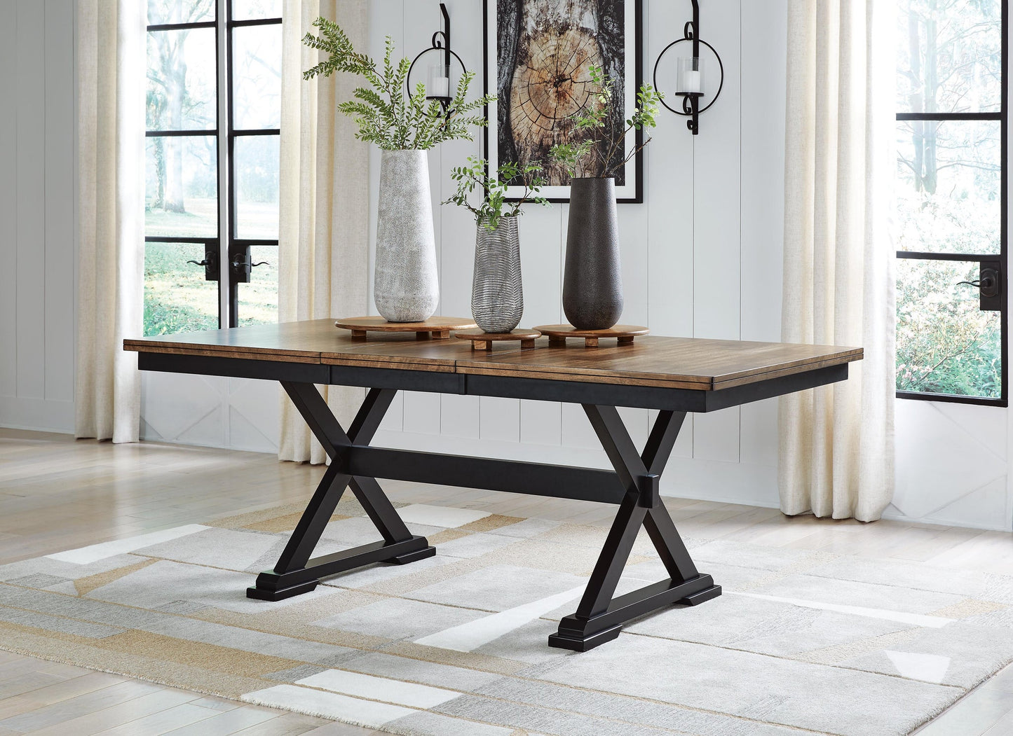 Wildenauer Dining Table and 8 Chairs