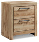 Hyanna Queen Panel Storage Bed, Dresser, Mirror and Nightstand