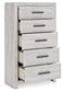 Cayboni Full Panel Bed, Dresser, Mirror, Chest and Nightstand - Discount Furniture Connection