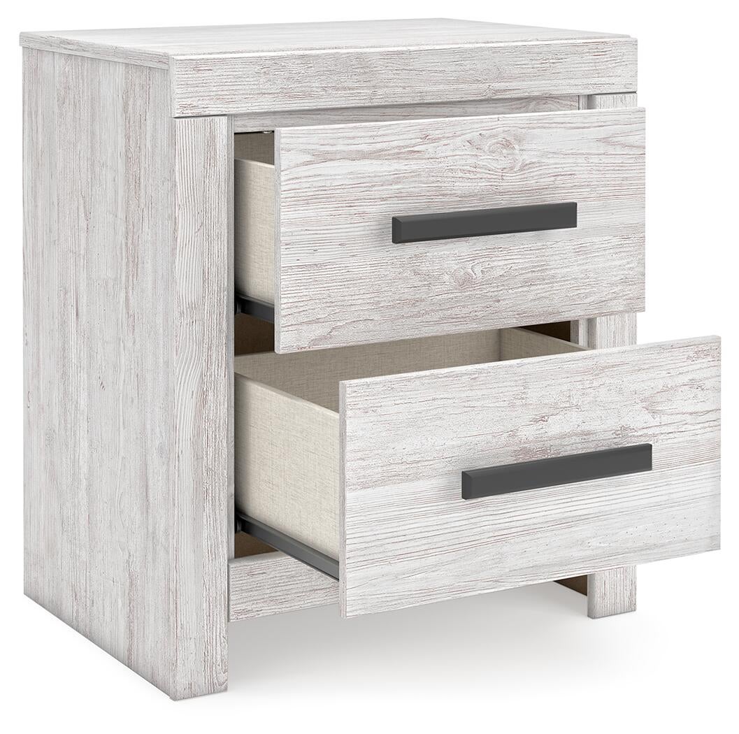 Cayboni Full Panel Bed, Dresser, Mirror, Chest and Nightstand - Discount Furniture Connection
