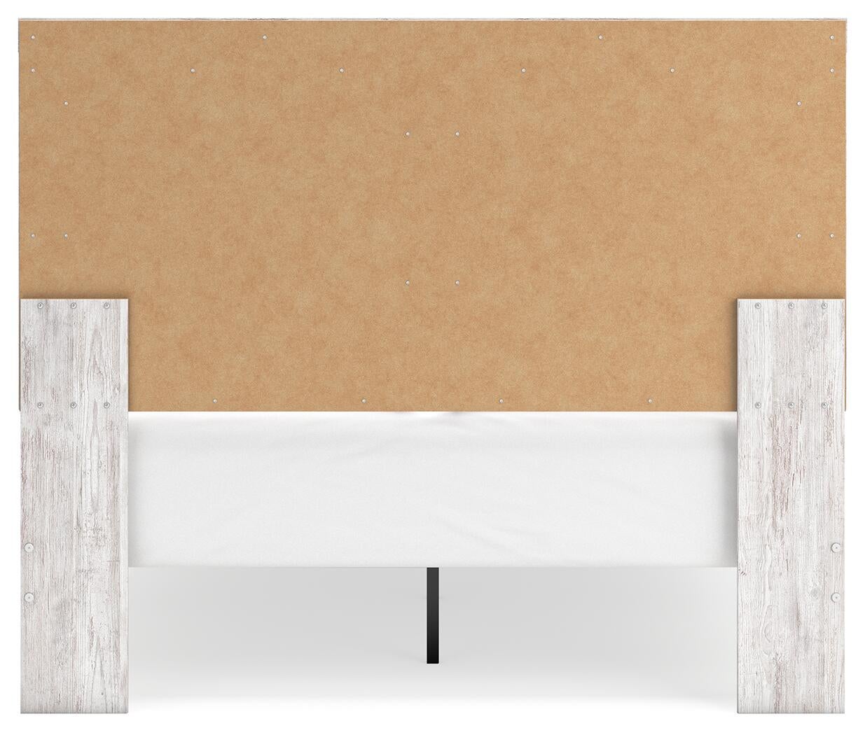 Cayboni Queen Panel Bed with Mirrored Dresser - Discount Furniture Connection