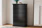 Maribel Full Panel Bed, Dresser, Mirror, Chest and Nightstand