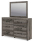 Graystorm Twin Panel Storage Bed, Dresser, Mirror, Chest and Nightstand