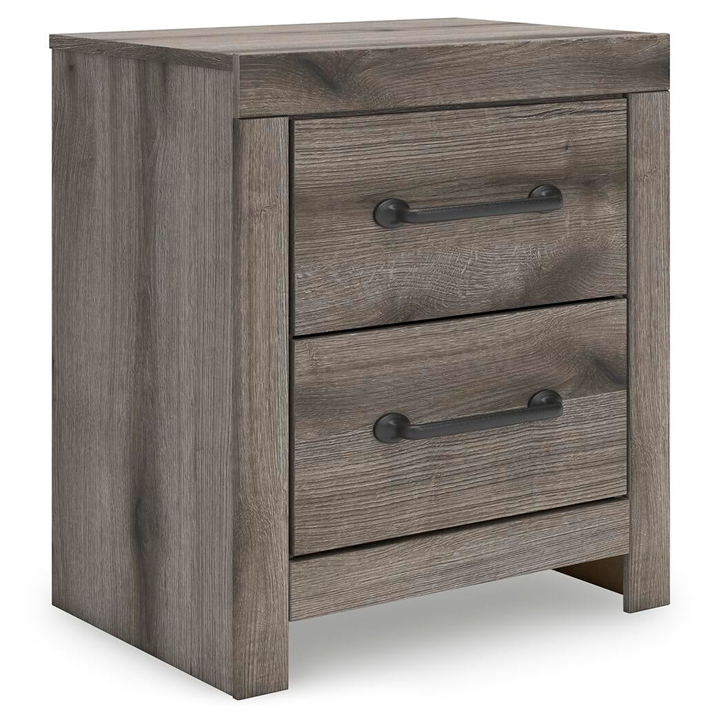 Graystorm Full Panel Bed, Dresser, Mirror, Chest and Nightstand