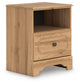 Aleaport Queen Panel Bed with Mirrored Dresser and Nightstand