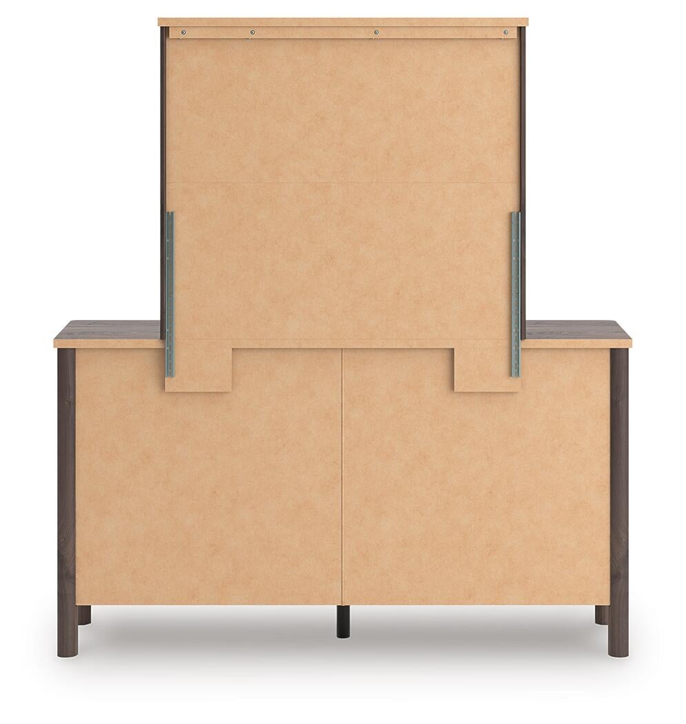 Pamytta Queen Panel Bed, Dresser, Mirror, Chest and Nightstand
