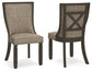 Tyler Creek Dining UPH Side Chair (2/CN) - Discount Furniture Connection