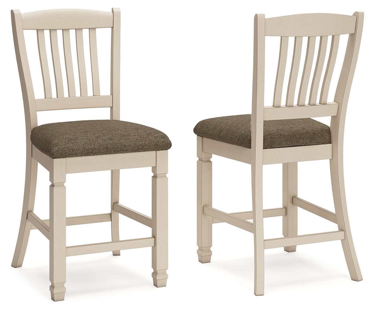 Bolanburg Upholstered Barstool (2/CN) - Discount Furniture Connection