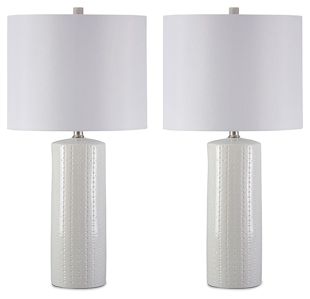 Steuben Ceramic Table Lamp (2/CN) - Discount Furniture Connection
