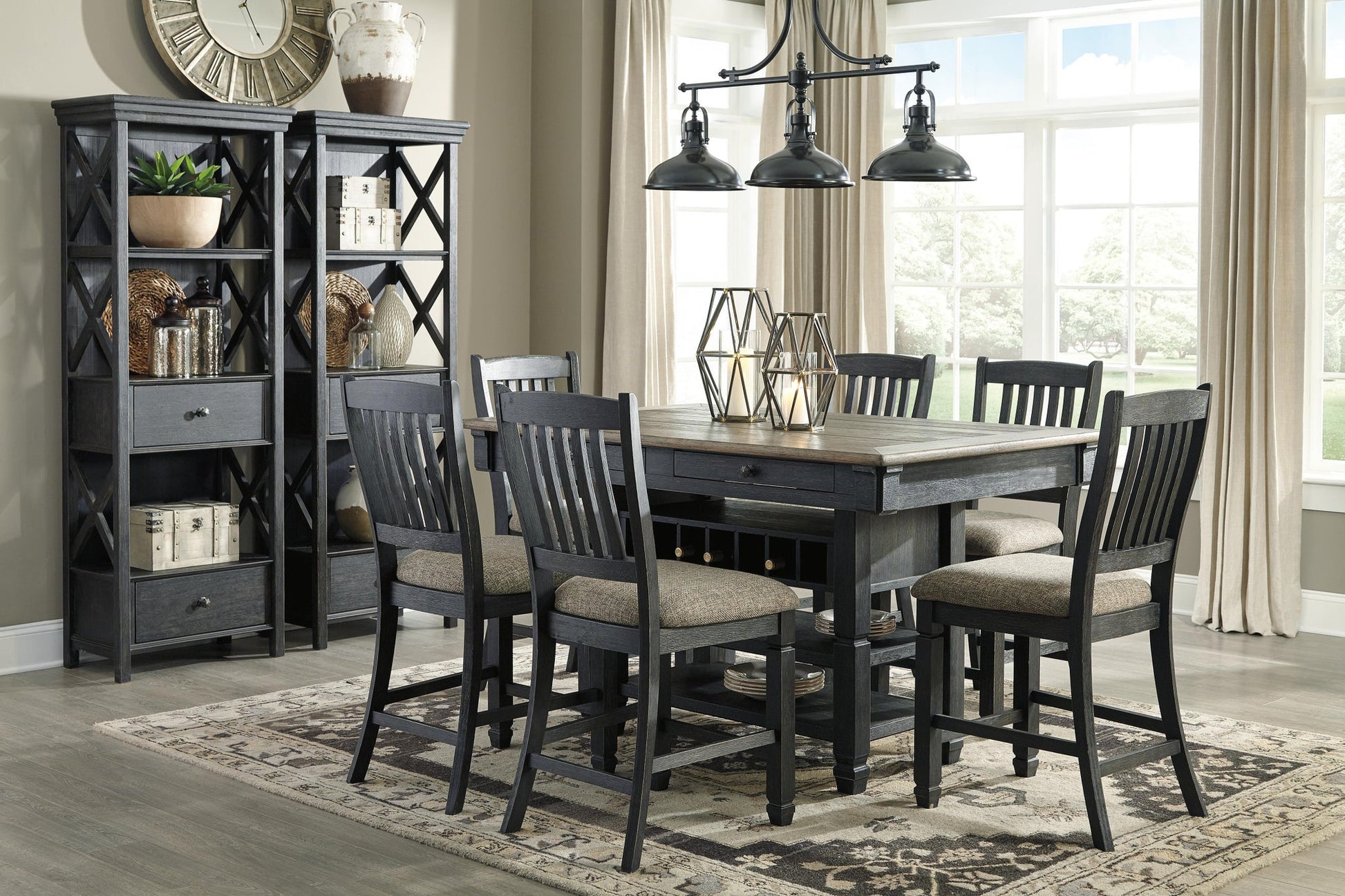 Tyler Creek Display Cabinet - Discount Furniture Connection