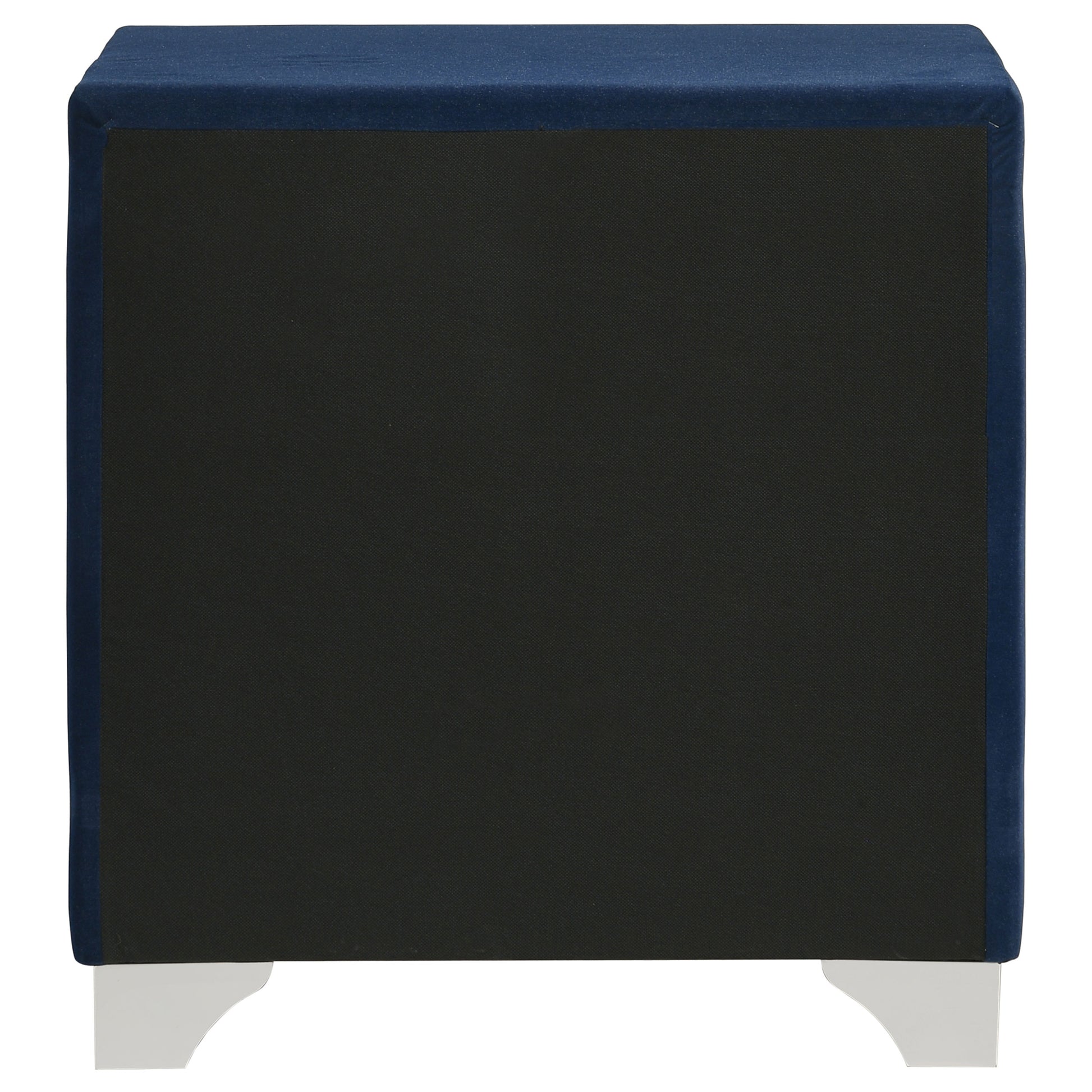 Melody Upholstered 2-drawer Nightstand Pacific Blue - Discount Furniture Connection