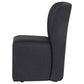 Jaelynn Upholstered Parsons Dining Side Chair Charcoal (Set of 2)