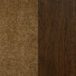 Baldacci Upholstered Eastern King Platform Bed Curry and Walnut