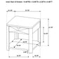Marcelo 2-piece Coffee Table Set with Storage Light Elm