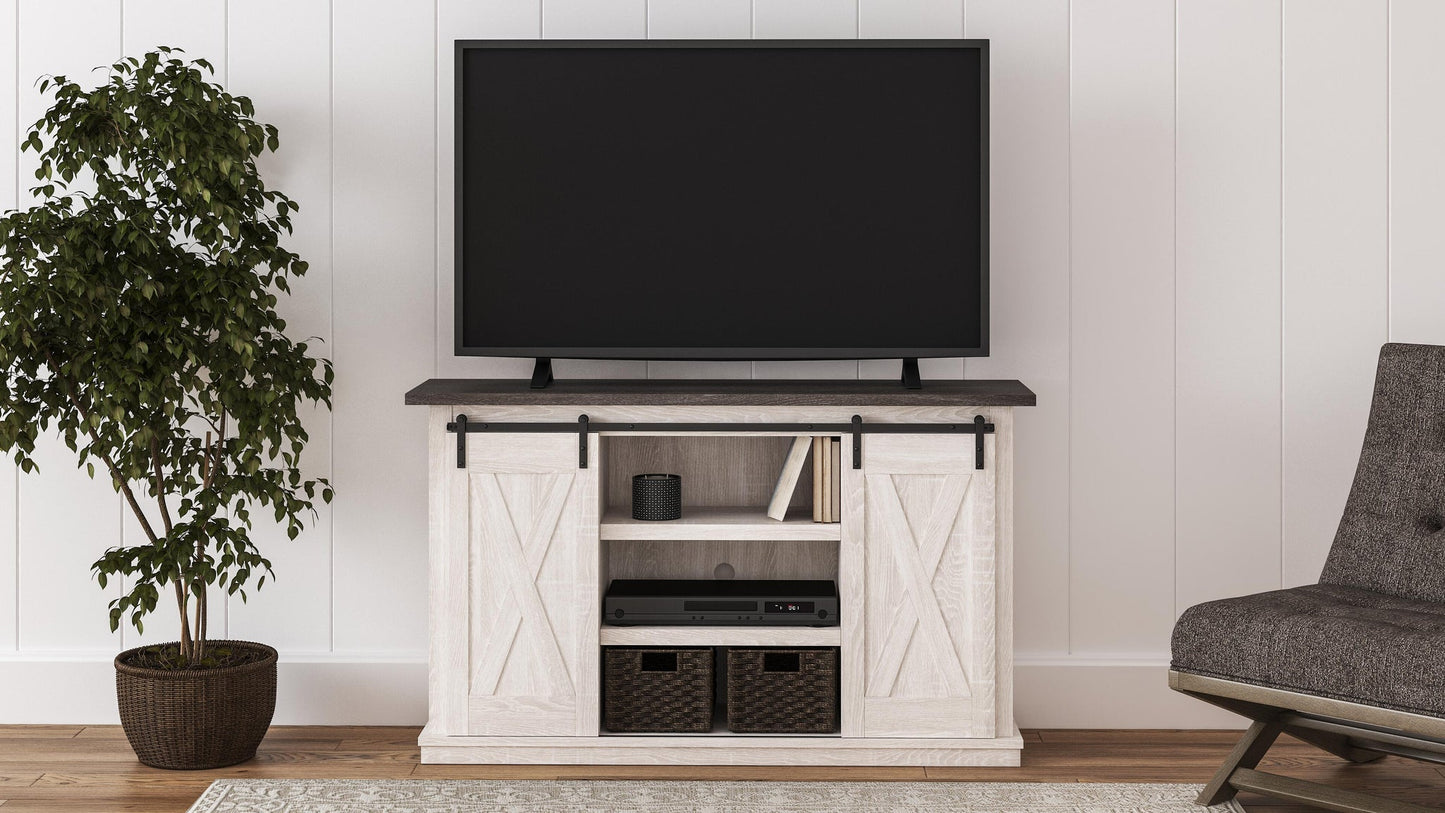 Dorrinson Medium TV Stand - Discount Furniture Connection