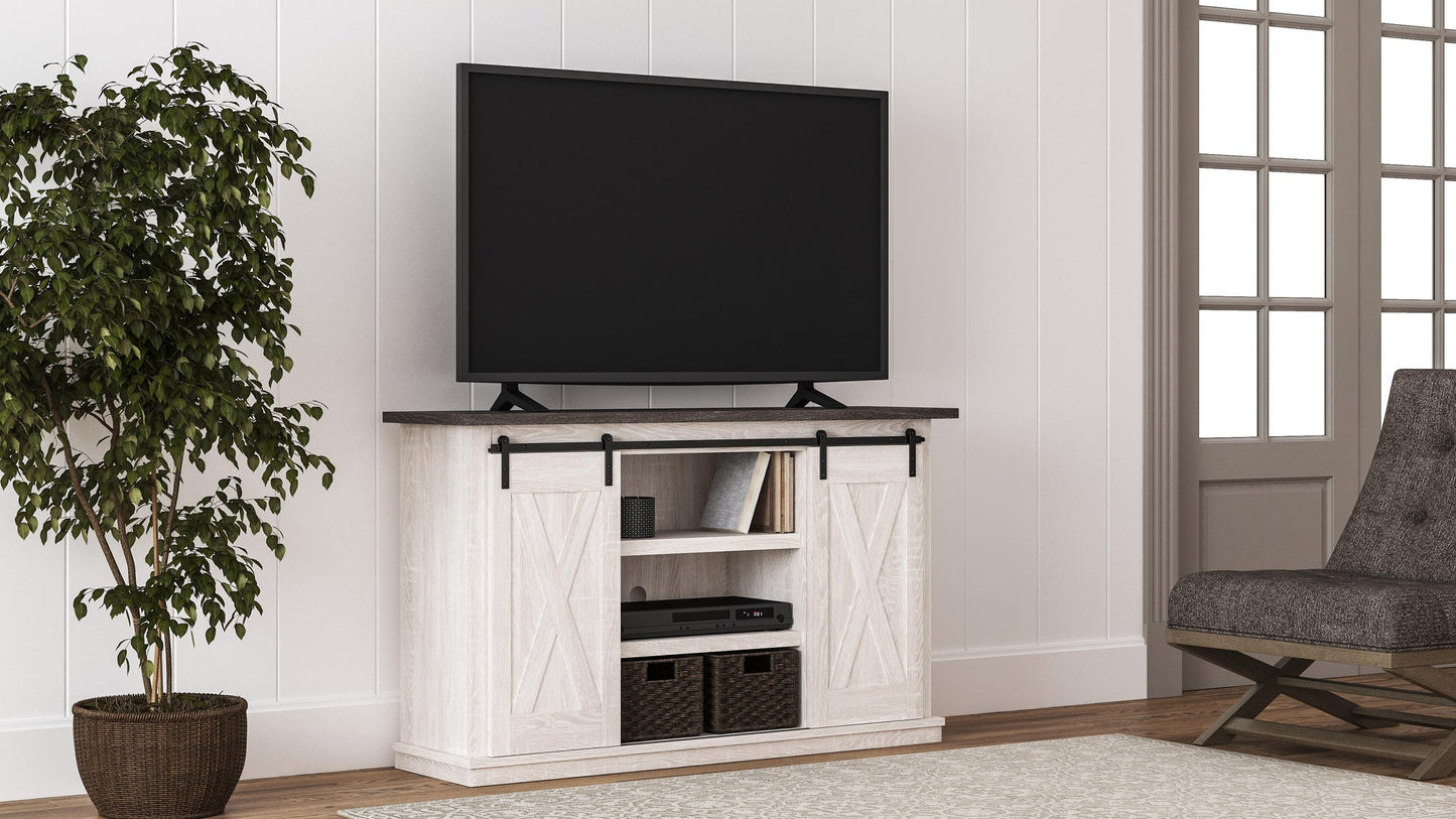 Dorrinson Medium TV Stand - Discount Furniture Connection