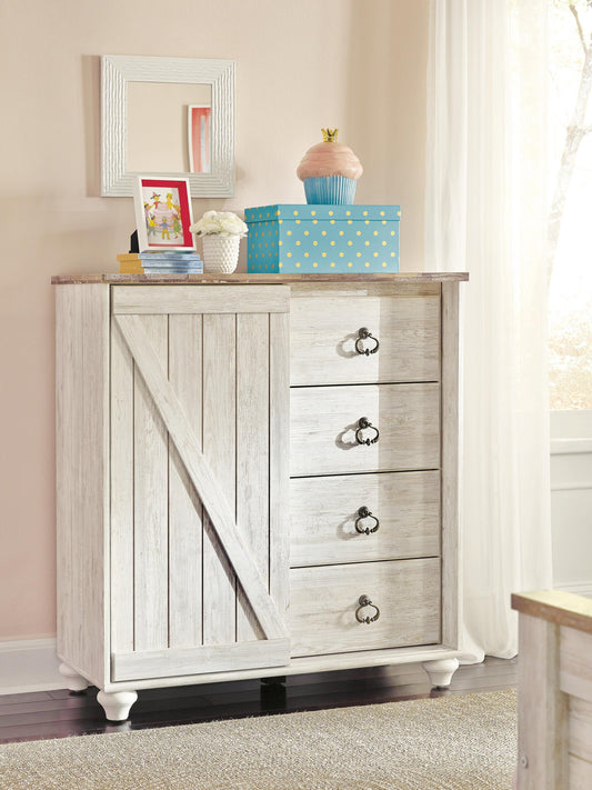 Willowton Dressing Chest - Discount Furniture Connection