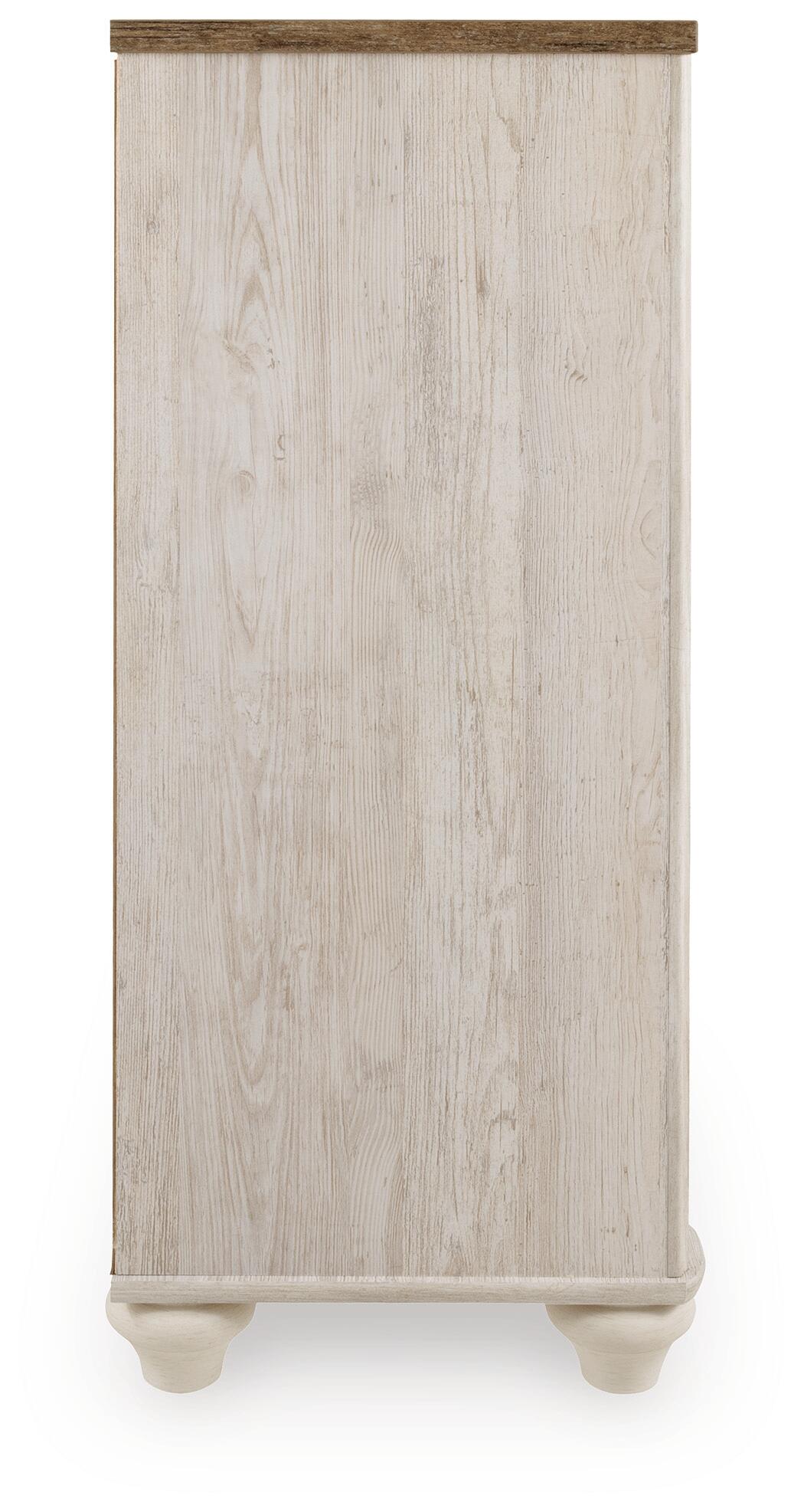 Willowton Six Drawer Dresser - Discount Furniture Connection